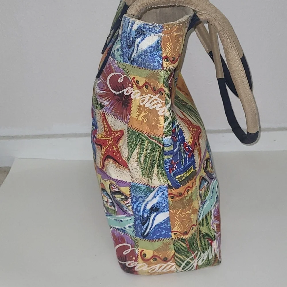 Vintage parrots palm